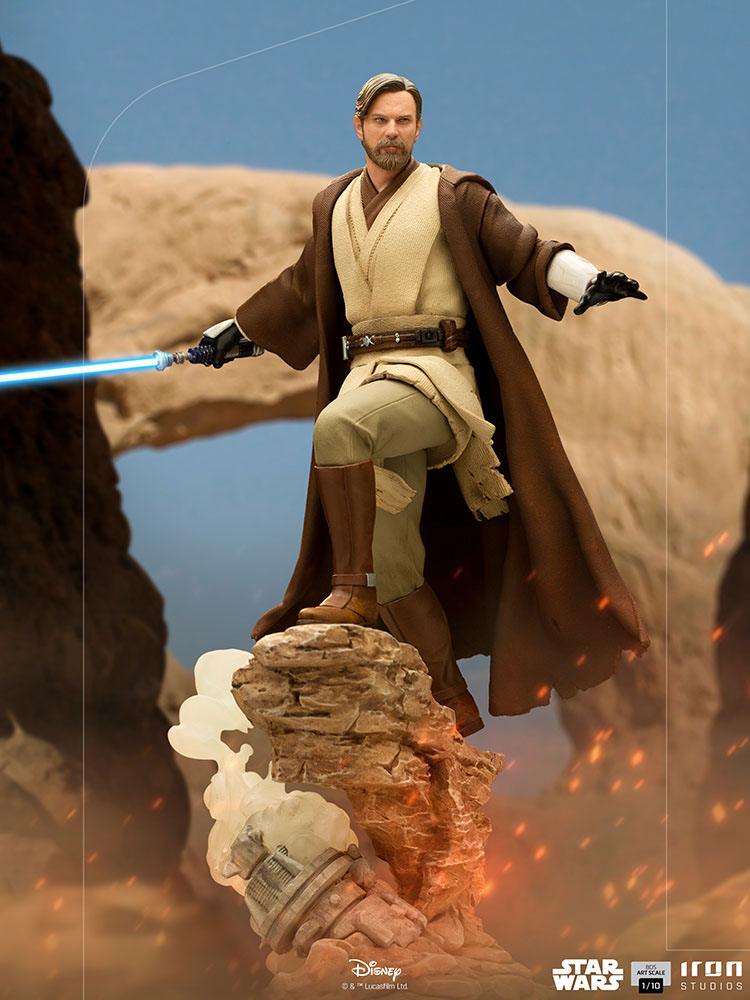 Obi-Wan Kenobi Star Wars Deluxe BDS Art 1/10 Figurka 28 cm - Image 15