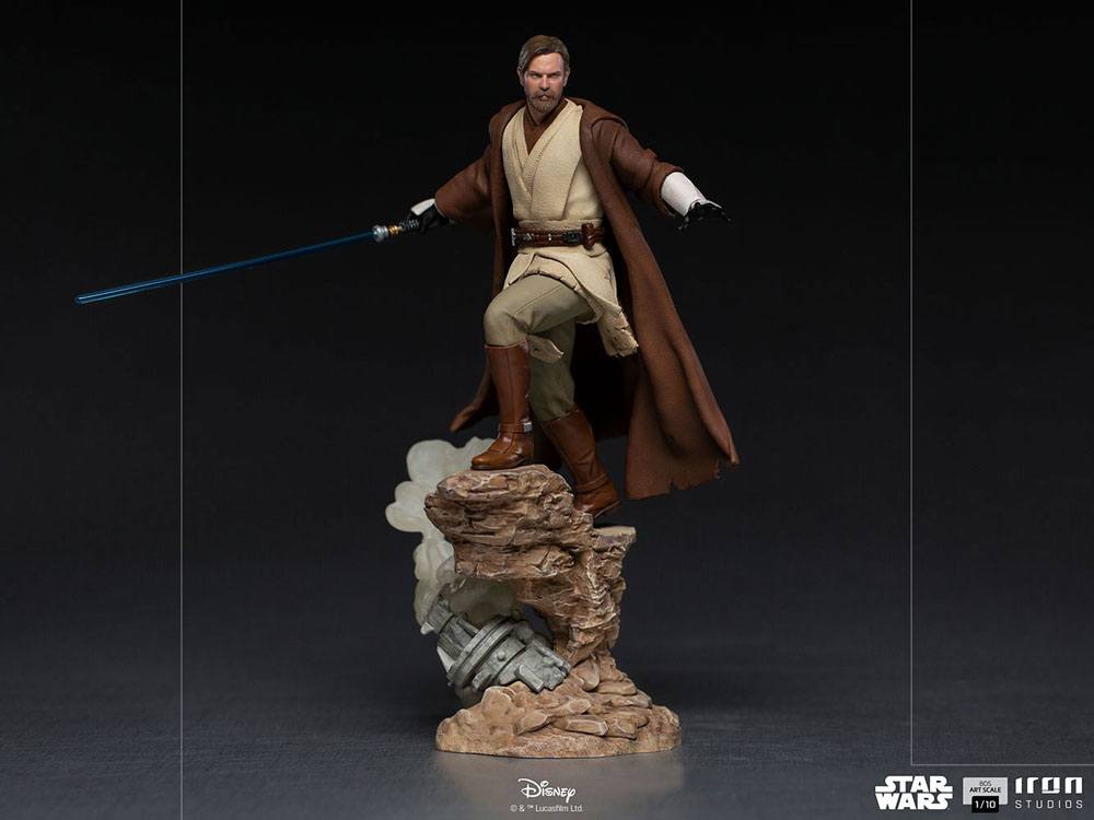 Obi-Wan Kenobi Star Wars Deluxe BDS Art 1/10 Figurka 28 cm - Image 2