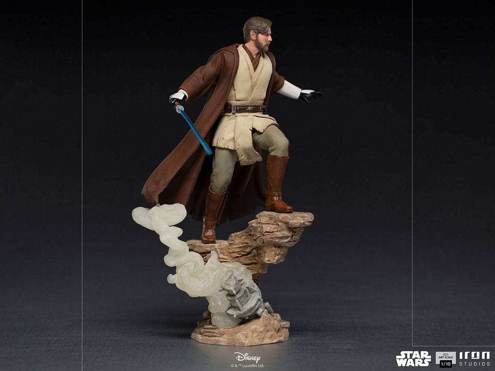 Obi-Wan Kenobi Star Wars Deluxe BDS Art 1/10 Figurka 28 cm - Image 9