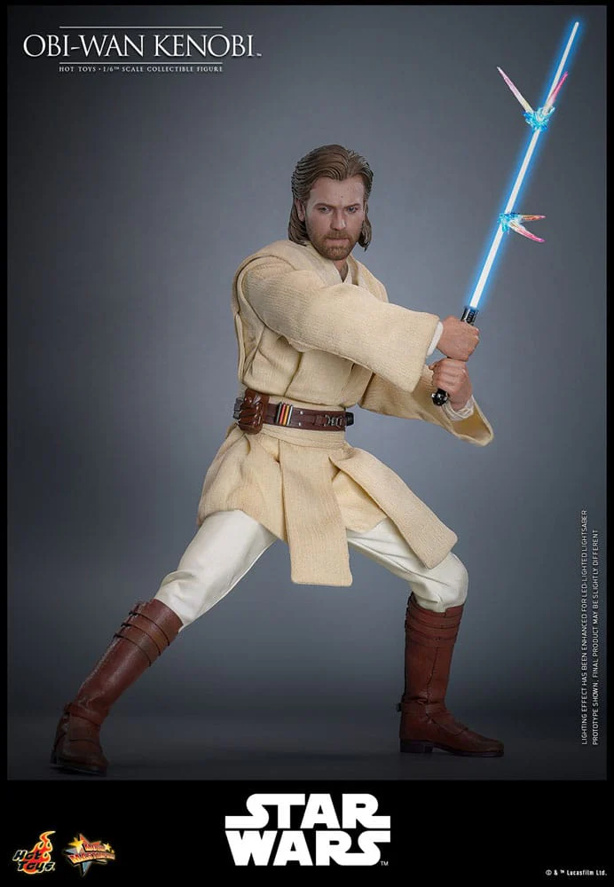 Obi-Wan Kenobi Star Wars: Episode II - Attack of the Clones 1/6 Figurka 31 cm - Image 7
