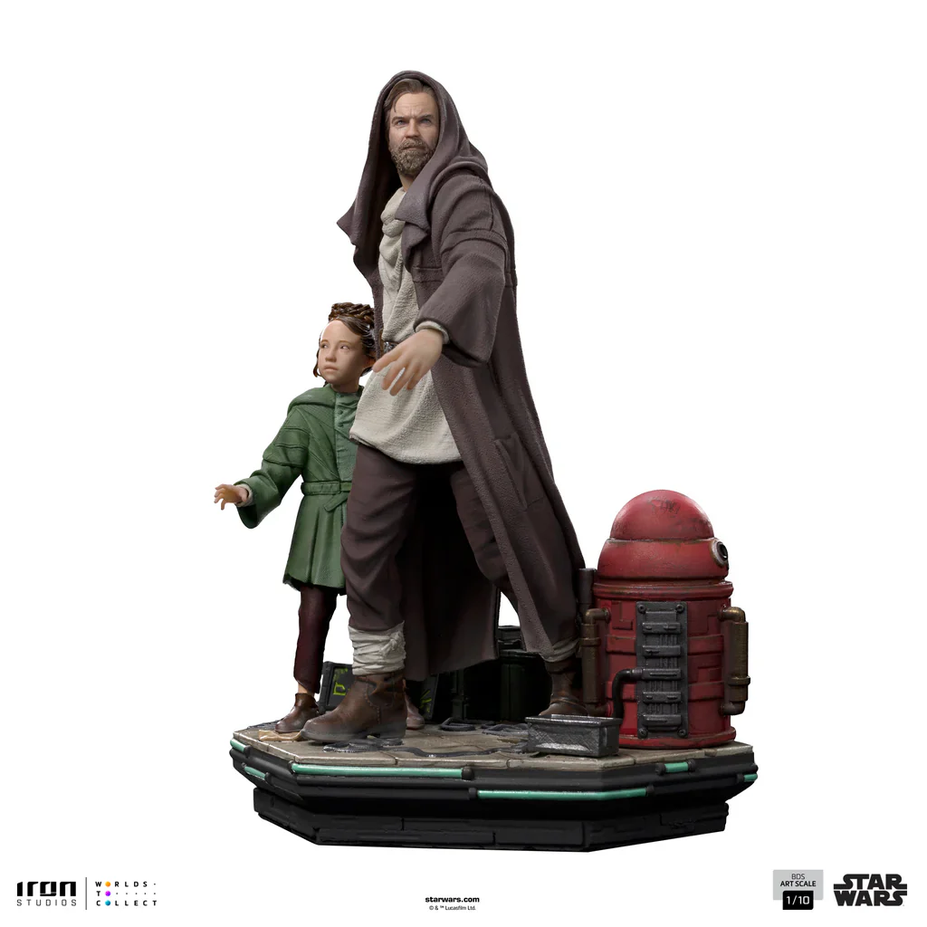 Obi-Wan & Young Leia Star Wars: Obi-Wan Kenobi Deluxe Art Scale 1/10 Figurka 20 cm