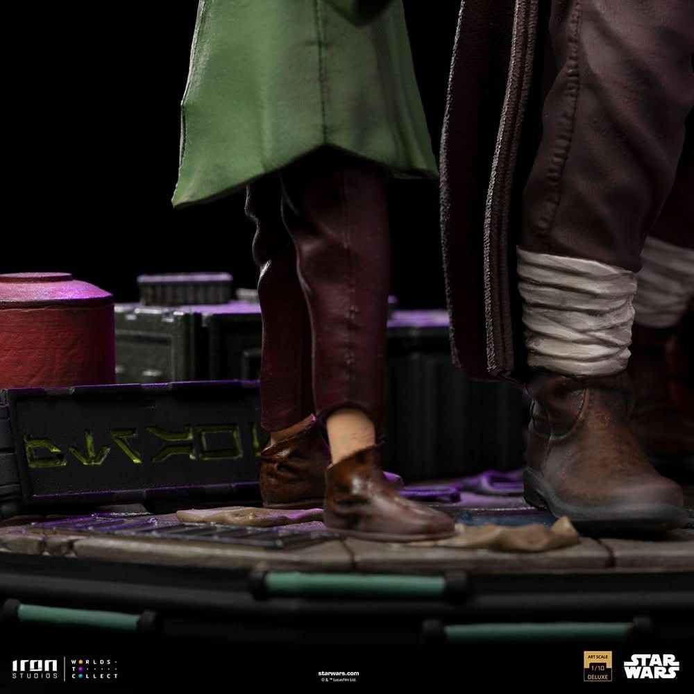 Obi-Wan & Young Leia Star Wars: Obi-Wan Kenobi Deluxe Art Scale 1/10 Figurka 20 cm - Image 9