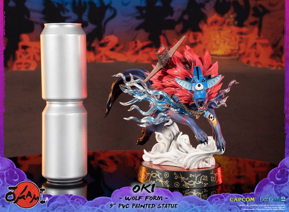 Oki Wolf Form Okami Figurka 21 cm - Image 13