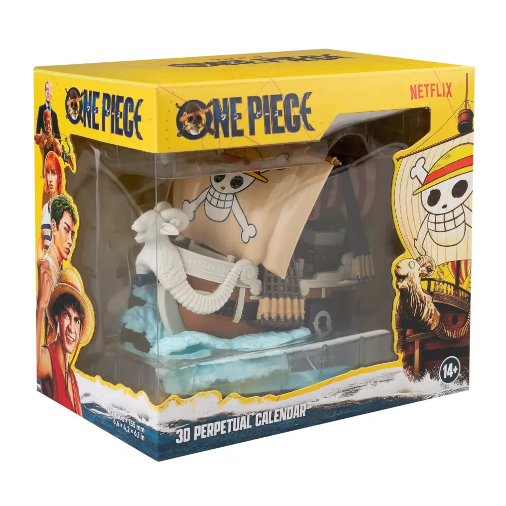 One Piece Going Merry 3D Perpetual Calendar Figurka 17 cm - Image 5