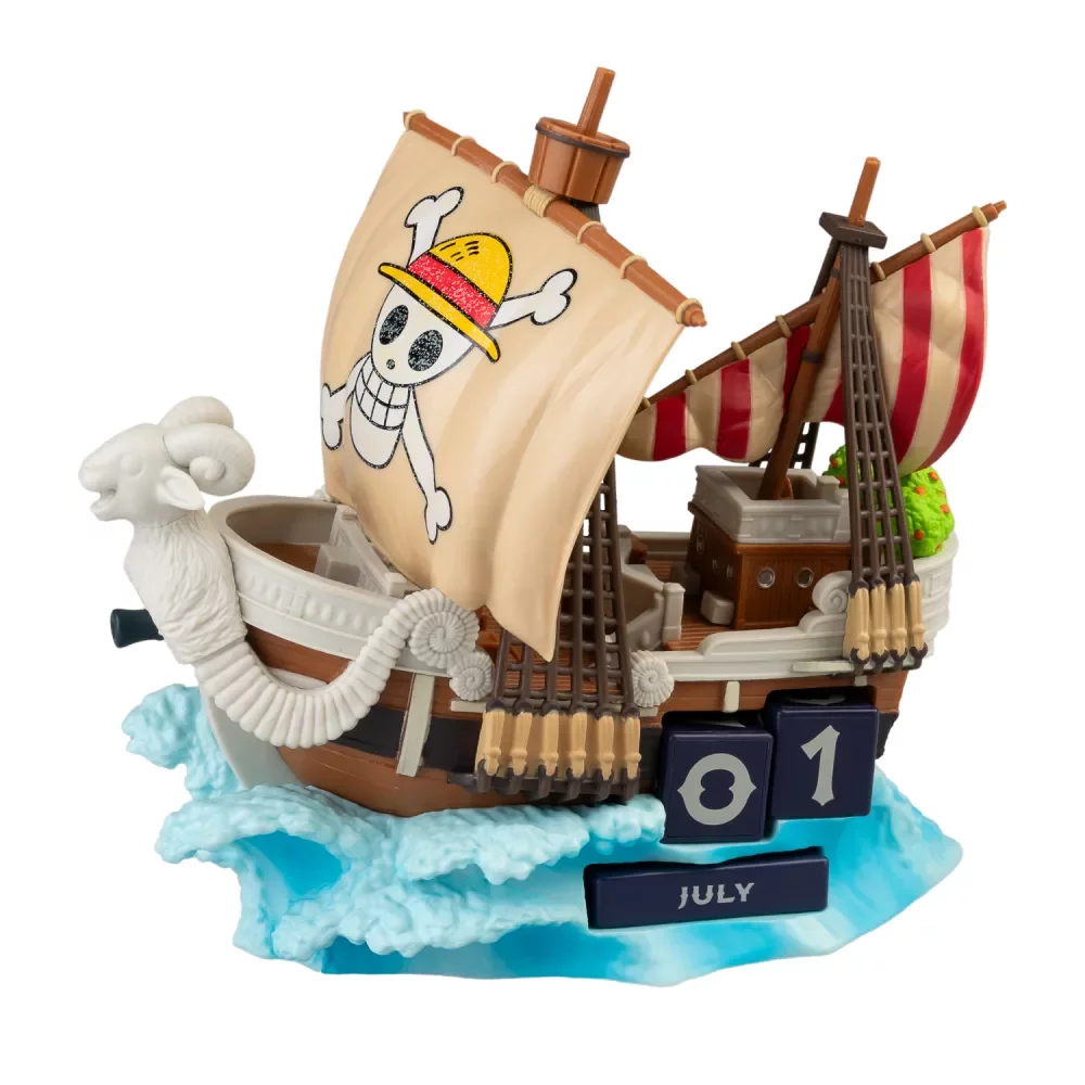 One Piece Going Merry 3D Perpetual Calendar Figurka 17 cm - Image 6