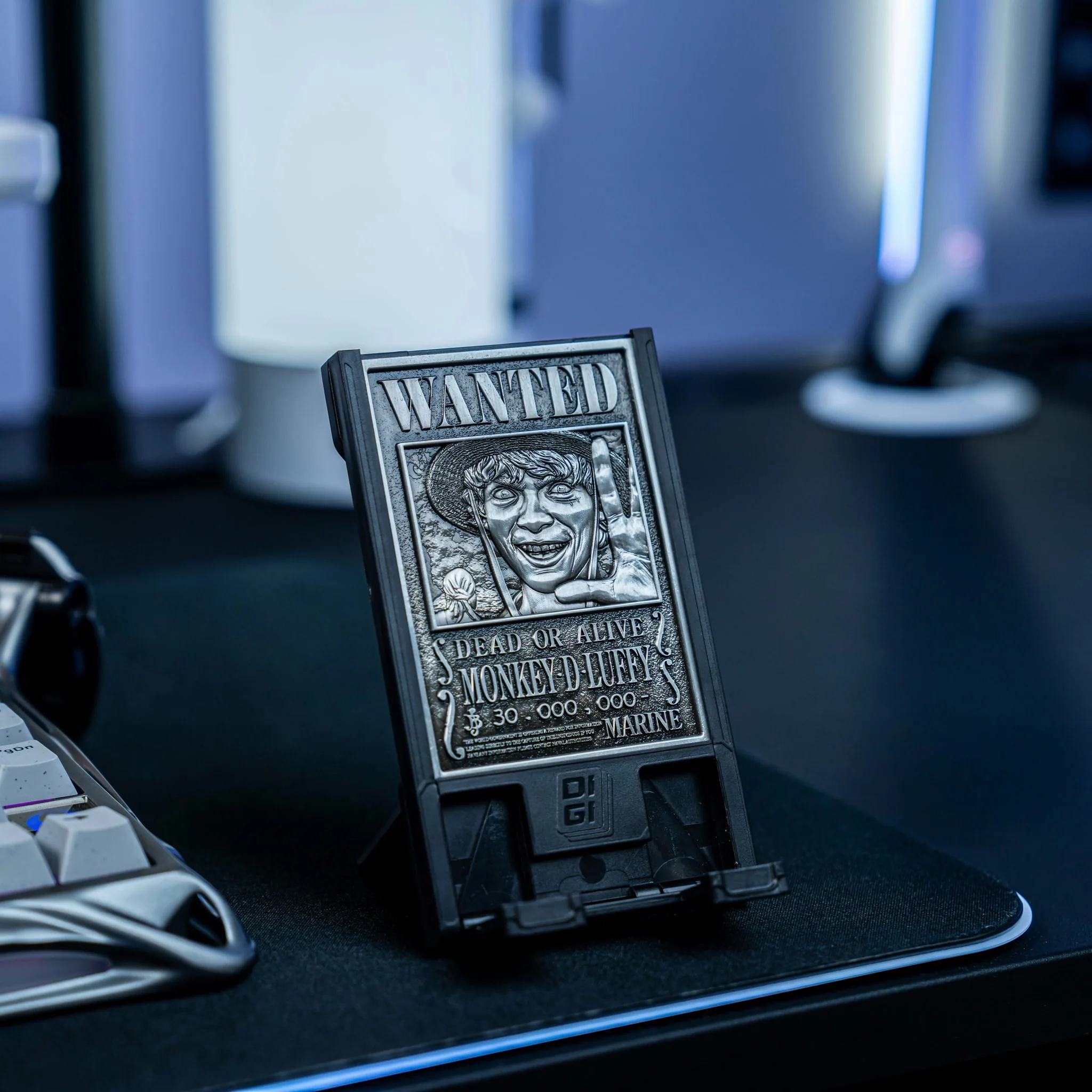 One piece zestaw: stojak na telefon plus 3 x metalowe płytki - Image 8