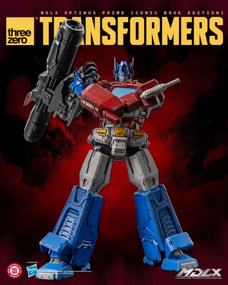 Optimus Prime Comic Book Edition Transformers MDLX Figurka 18 cm