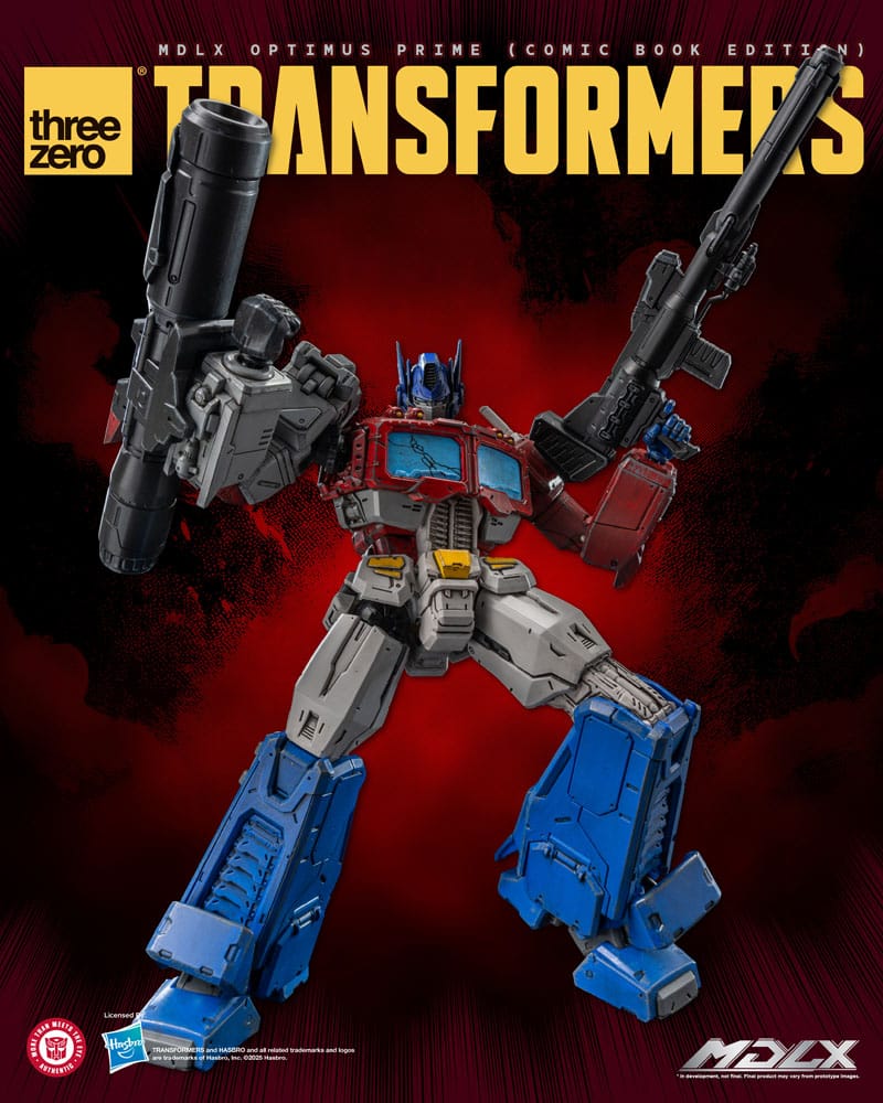 Optimus Prime Comic Book Edition Transformers MDLX Figurka 18 cm - Image 10