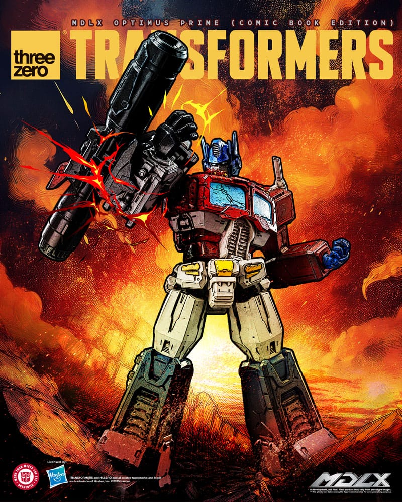 Optimus Prime Comic Book Edition Transformers MDLX Figurka 18 cm - Image 14