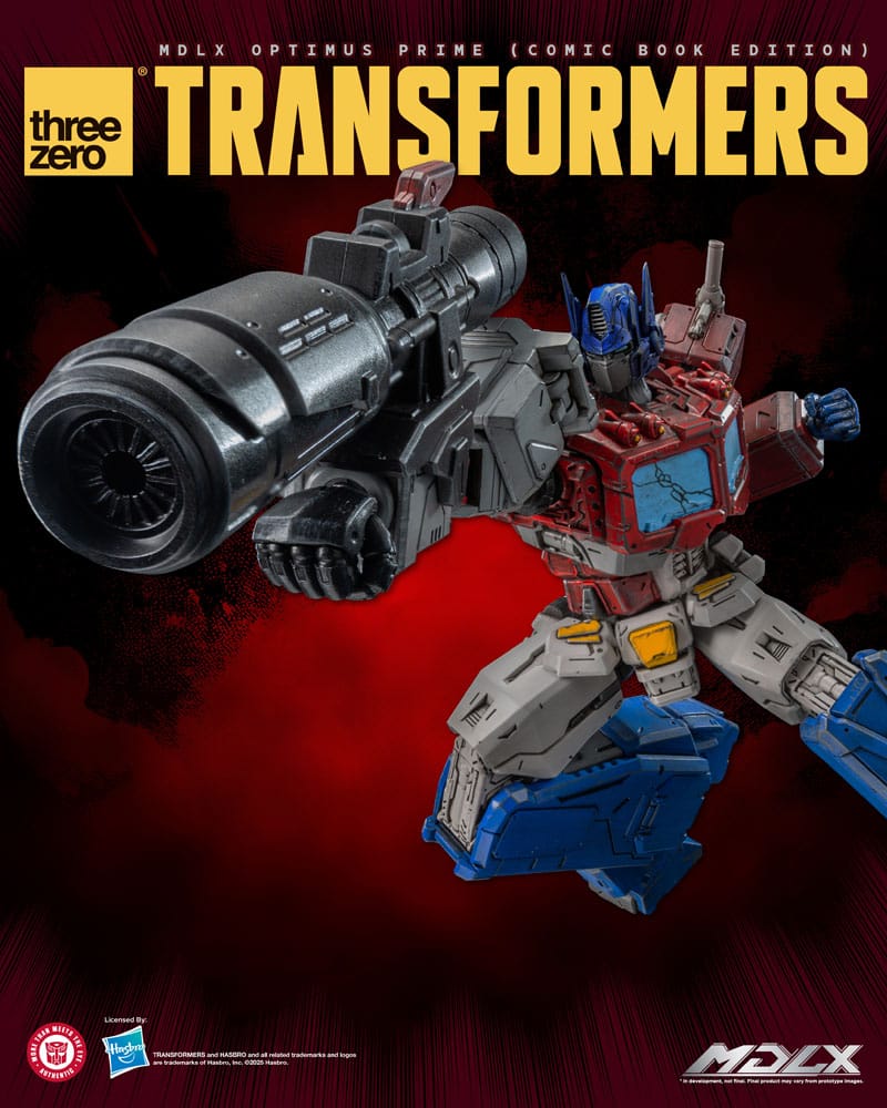 Optimus Prime Comic Book Edition Transformers MDLX Figurka 18 cm - Image 5