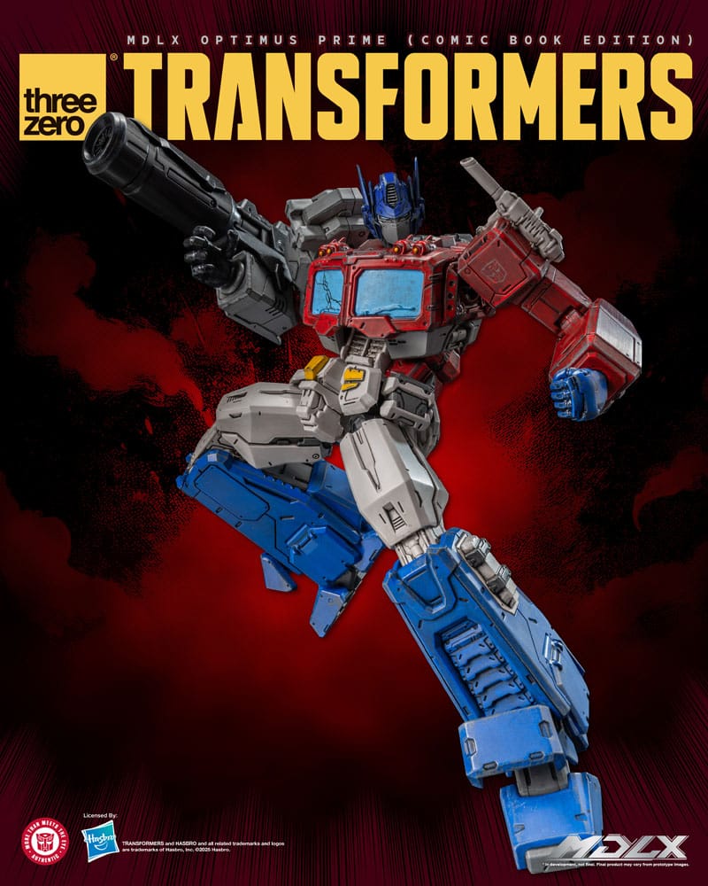 Optimus Prime Comic Book Edition Transformers MDLX Figurka 18 cm - Image 6