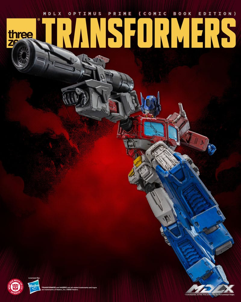 Optimus Prime Comic Book Edition Transformers MDLX Figurka 18 cm - Image 7