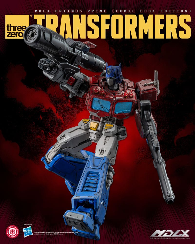 Optimus Prime Comic Book Edition Transformers MDLX Figurka 18 cm - Image 8
