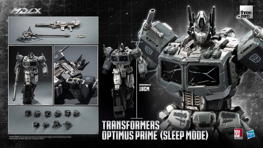 Optimus Prime Sleep Mode Transformers MDLX Figurka 18 cm - Image 11