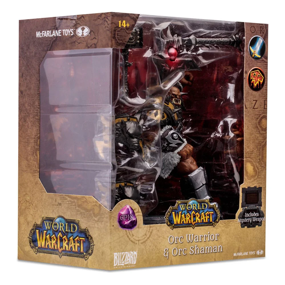 Orc Shaman Warrior Epic World of Warcraft Figurka 15 cm - Image 11