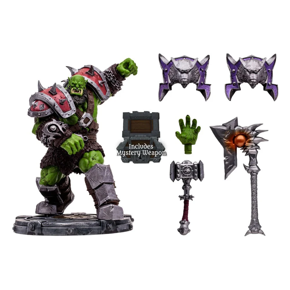 Orc Shaman Warrior World of Warcraft Figurka 15 cm - Image 7