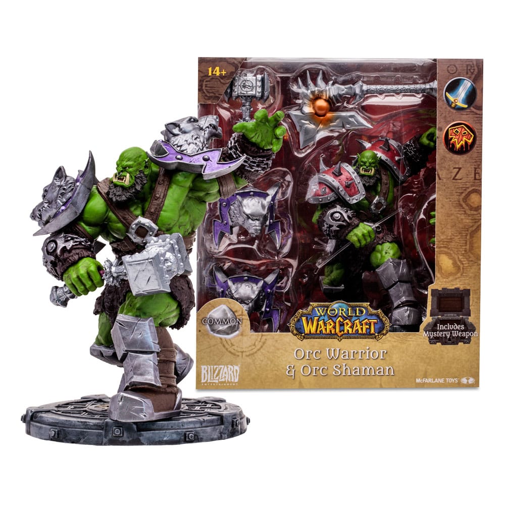 Orc Shaman Warrior World of Warcraft Figurka 15 cm - Image 8