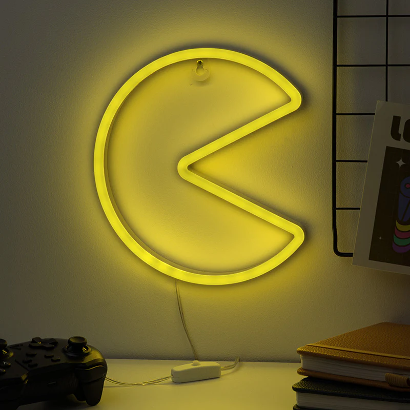 Pac-Man Neon Lampka Ścienna Pac-Man - Image 2