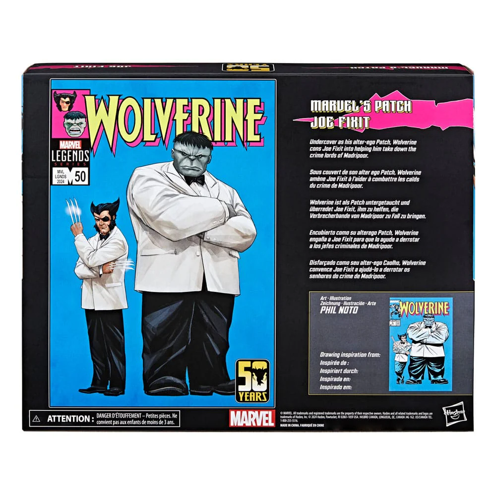 Patch & Joe Fixit Wolverine 50th Anniversary Marvel Legends 2-Pack Figurki 15 cm - Image 11