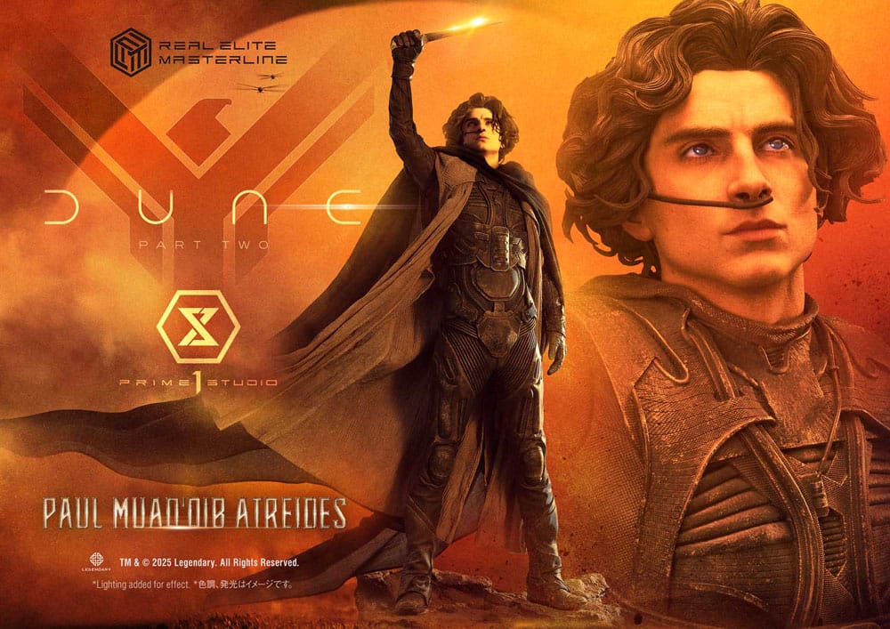 Paul Atreides Dune: Part Two Real Elite Masterline Series Ultimate Verison 1/3 Figurka 90 cm - Image 2