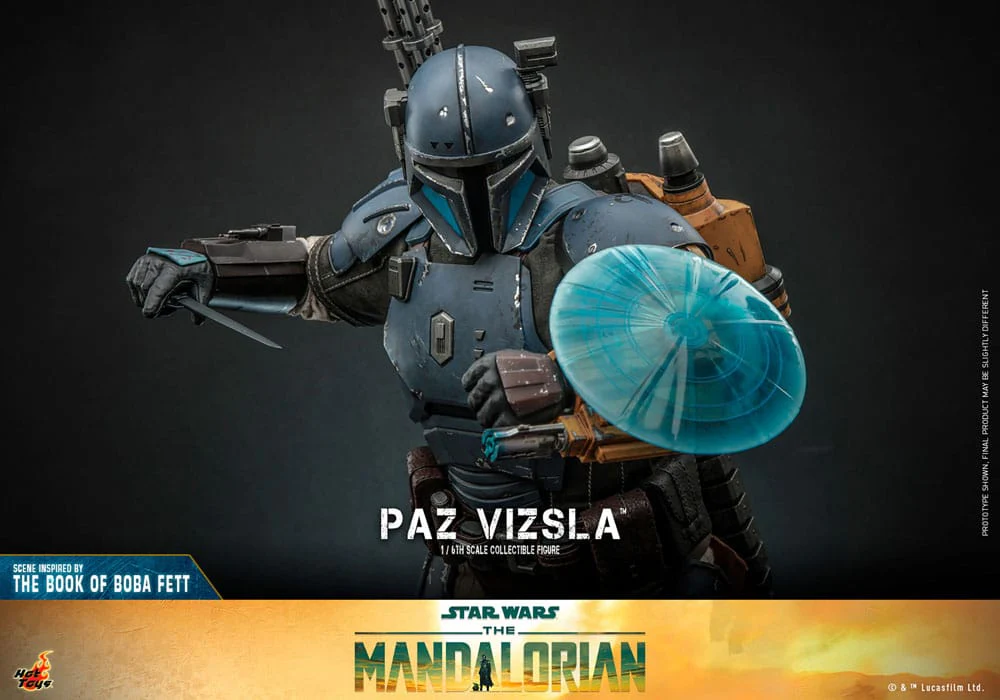 Paz Vizsla Star Wars The Mandalorian 1/6 Figurka 32 cm - Image 14
