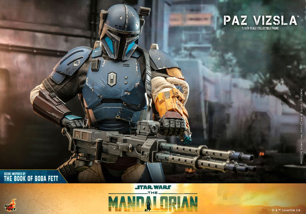 Paz Vizsla Star Wars The Mandalorian 1/6 Figurka 32 cm - Image 4