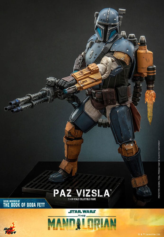 Paz Vizsla Star Wars The Mandalorian 1/6 Figurka 32 cm - Image 6