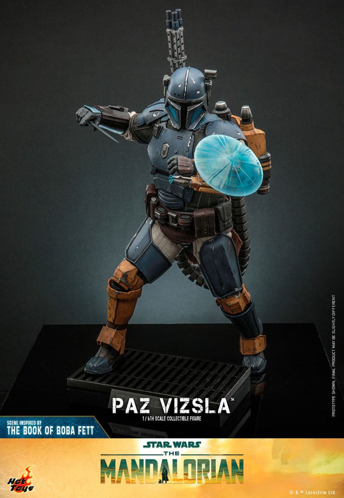 Paz Vizsla Star Wars The Mandalorian 1/6 Figurka 32 cm - Image 7