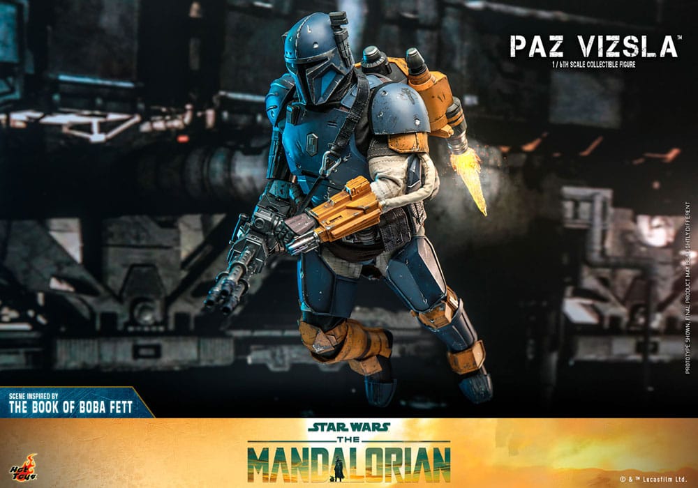 Paz Vizsla Star Wars The Mandalorian 1/6 Figurka 32 cm - Image 8