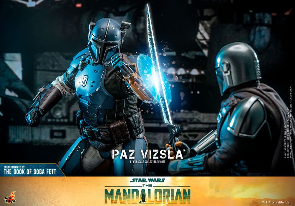 Paz Vizsla Star Wars The Mandalorian 1/6 Figurka 32 cm - Image 9