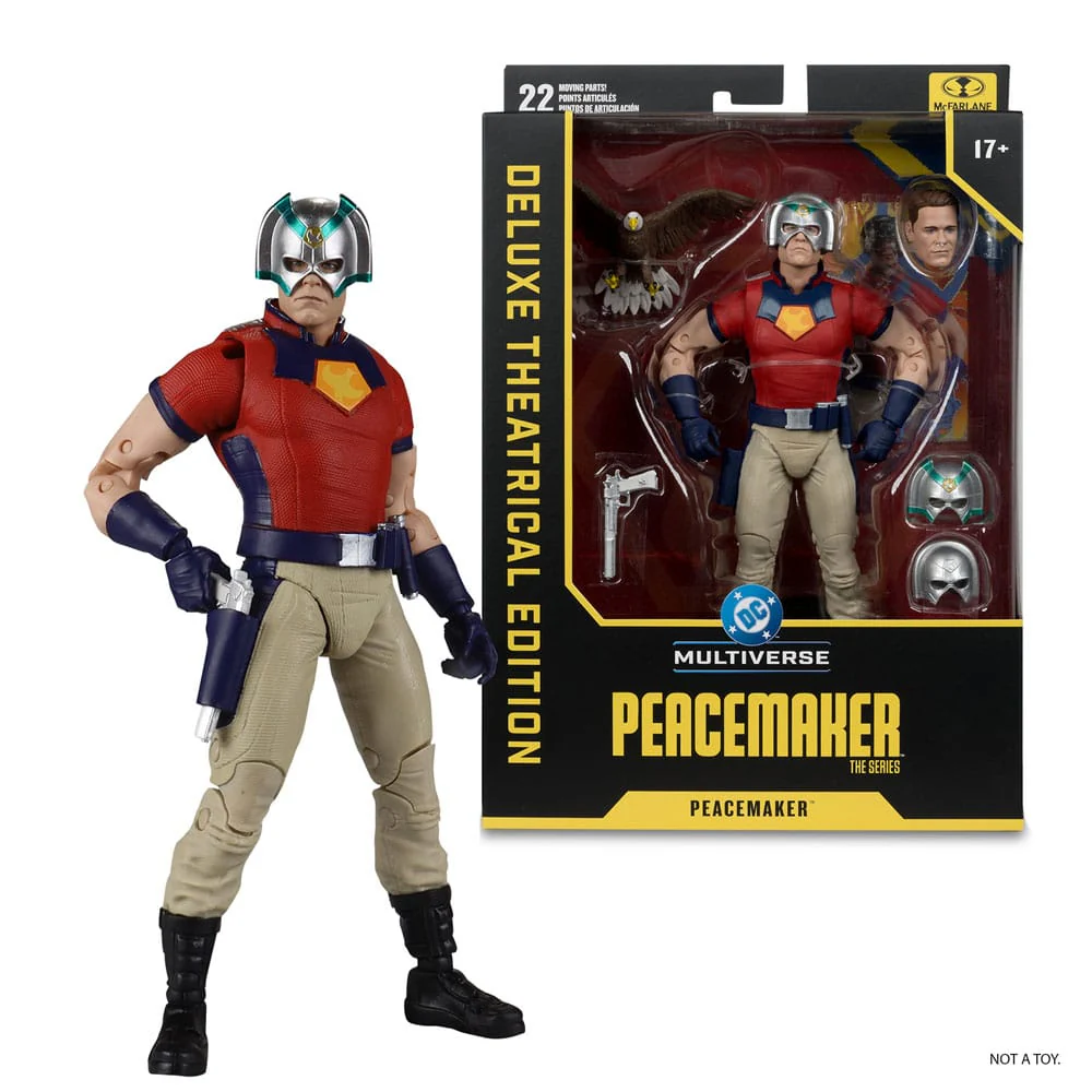 Peacemaker Batman Returns DC Mulitverse DC Theatrical Deluxe Edition Figurka 19 cm - Image 4