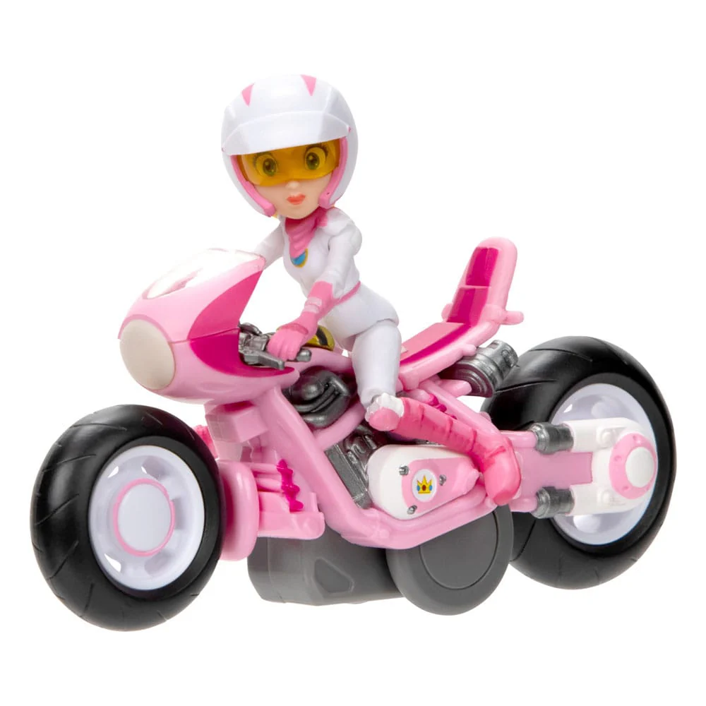 Peach with Racer The Super Mario Bros. Movie Figurka 13 cm