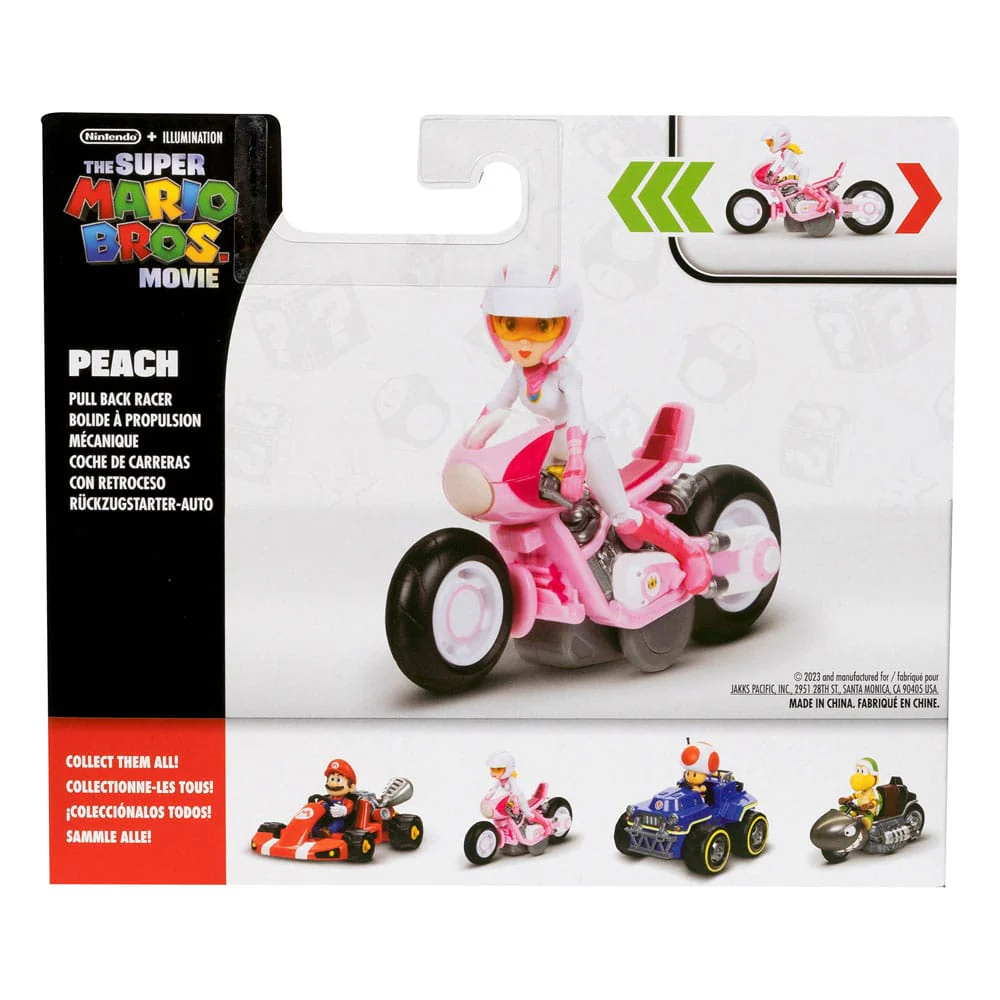 Peach with Racer The Super Mario Bros. Movie Figurka 13 cm - Image 9