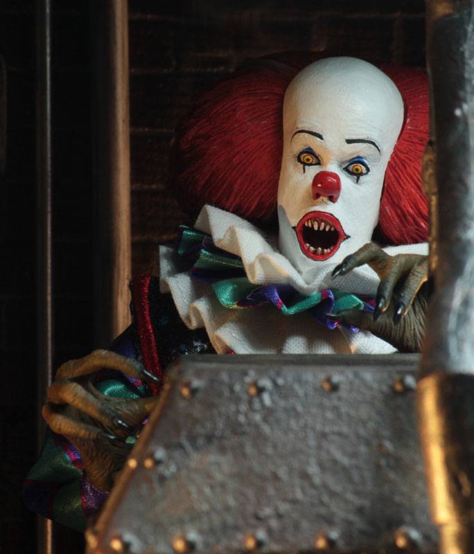 Pennywise Stephen King's It 1990 Retro Figurka 20 cm - Image 2