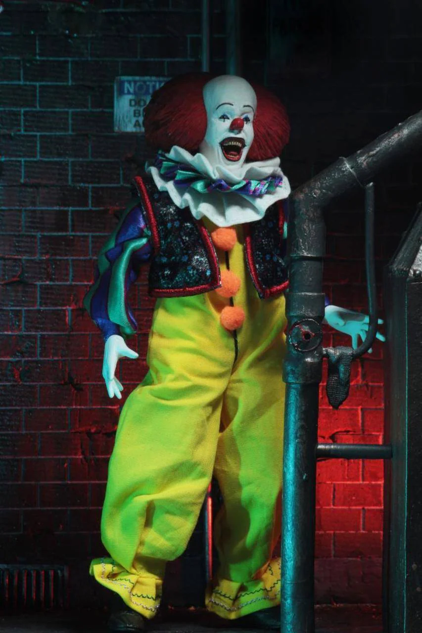 Pennywise Stephen King's It 1990 Retro Figurka 20 cm - Image 3