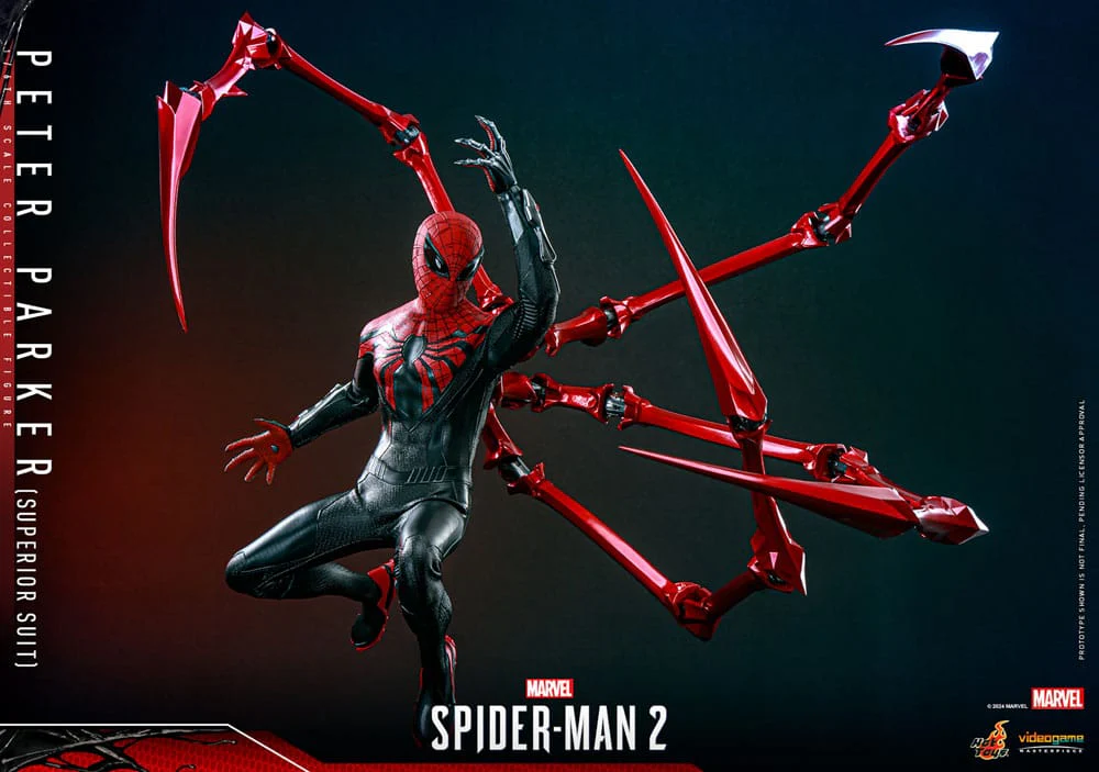Peter Parker Superior Suit Spider-Man 2 Video Game Masterpiece 1/6 Figurka 30 cm - Image 12