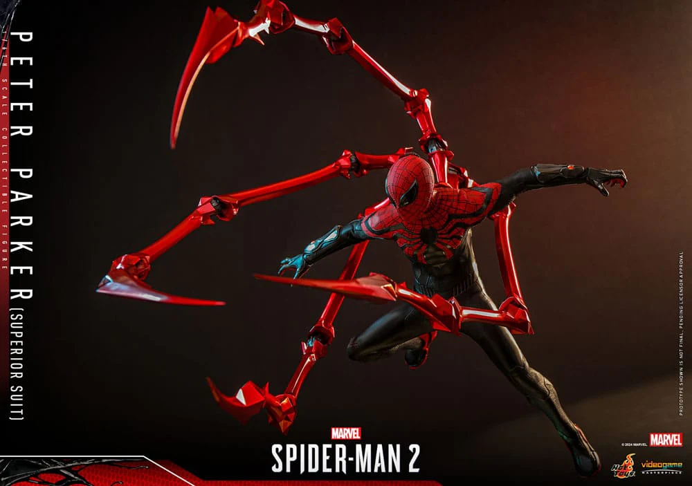 Peter Parker Superior Suit Spider-Man 2 Video Game Masterpiece 1/6 Figurka 30 cm - Image 13