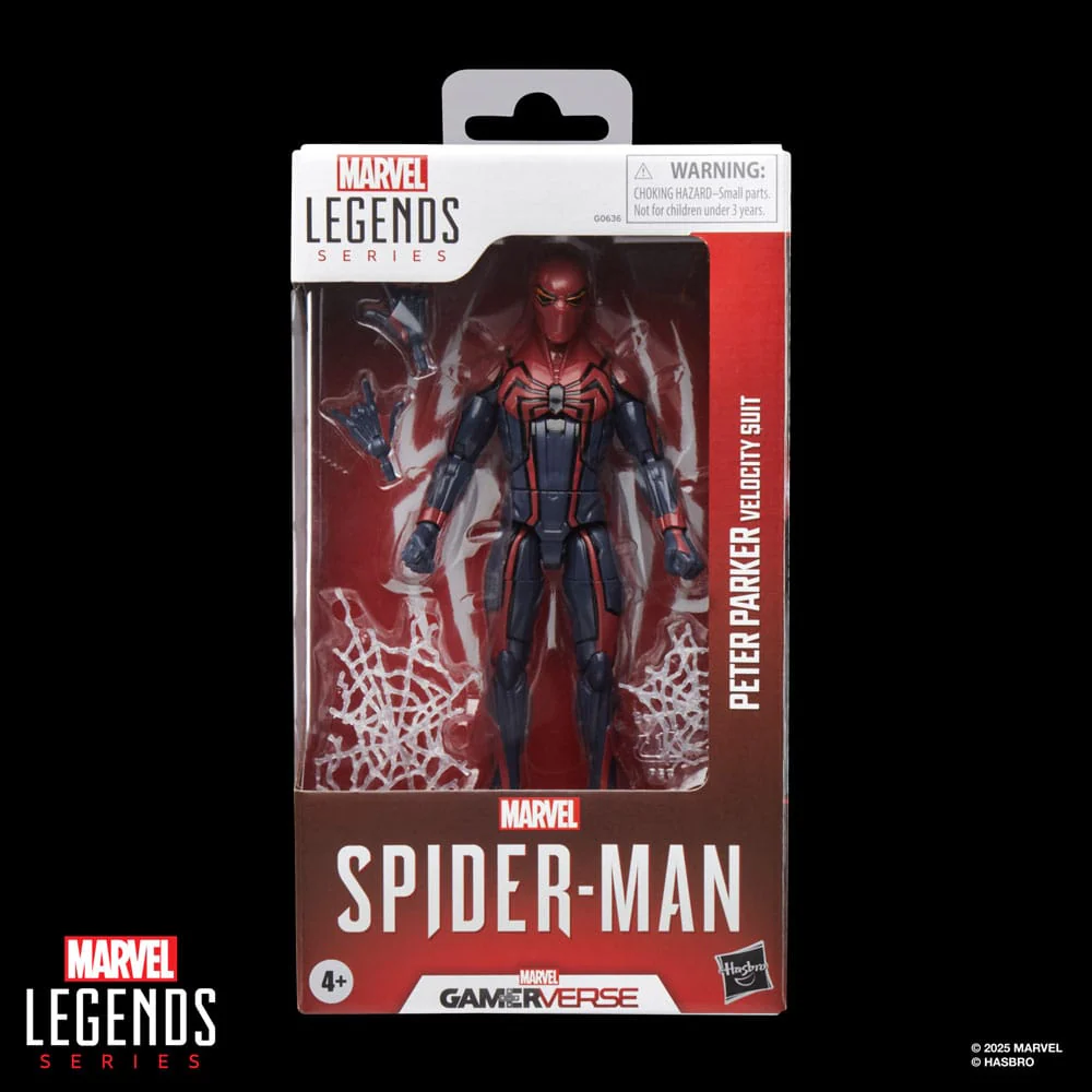 Peter Parker Velocity Suit Spider-Man Marvel Legends Gamerverse Figurka 15 cm - Image 2