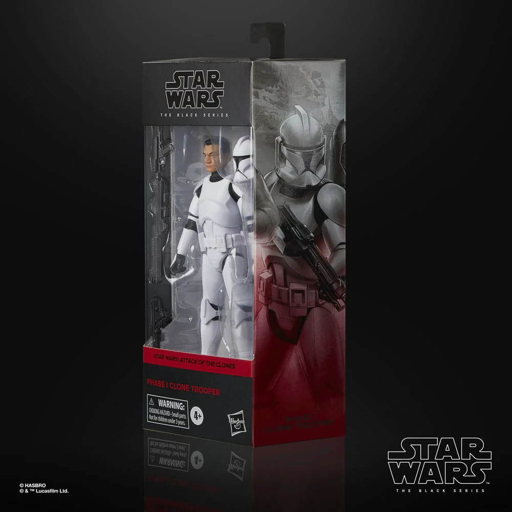 Phase I Clone Trooper Star Wars Episode II Black Series Figurka 15 cm - Image 3