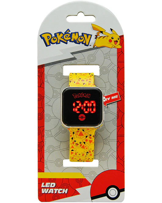 Pikachu Zegarek cyfrowy Pokemon - Image 3