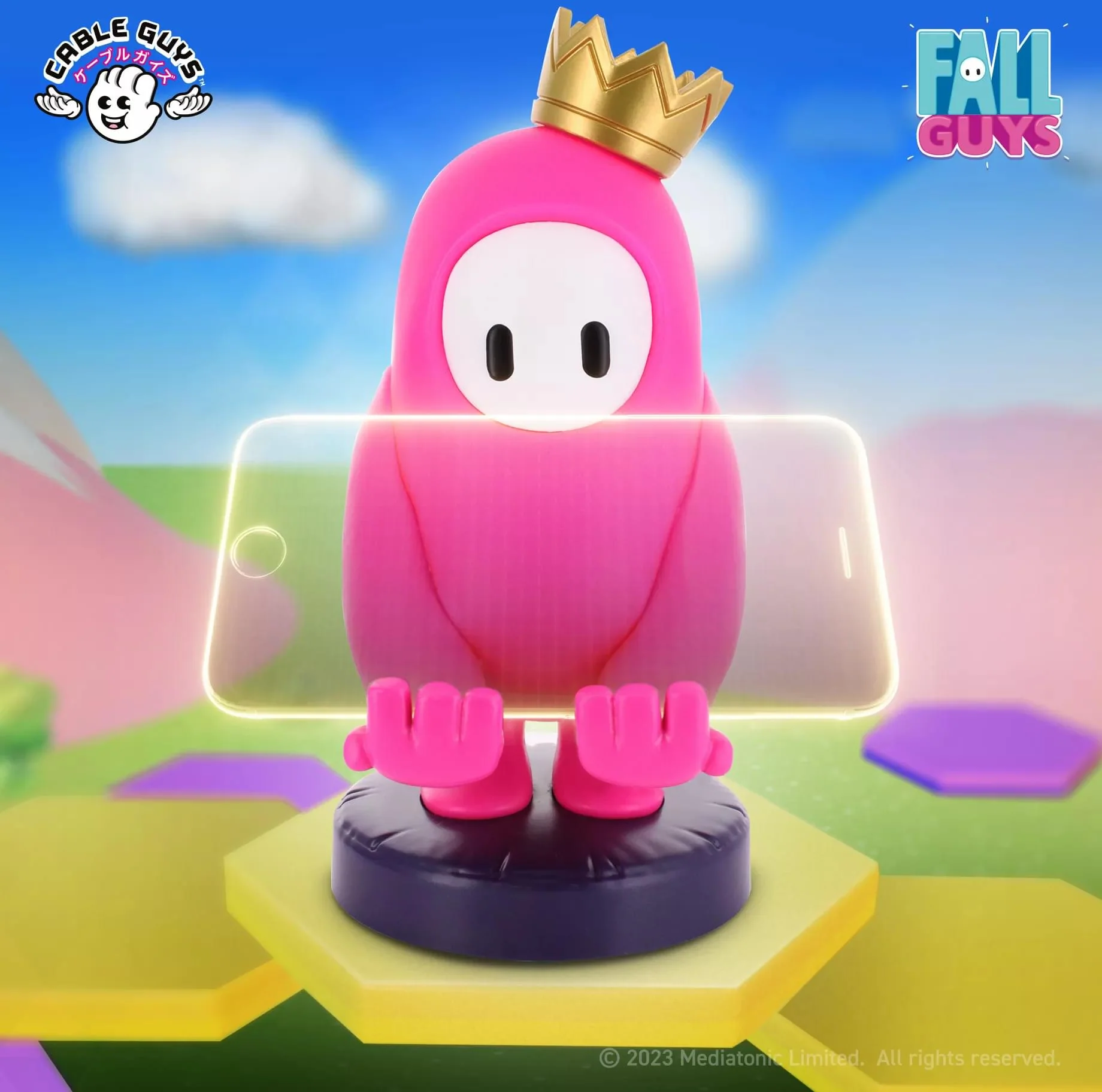 Pink King Podstawka na Telefon/Pada Fall Guys - Image 7