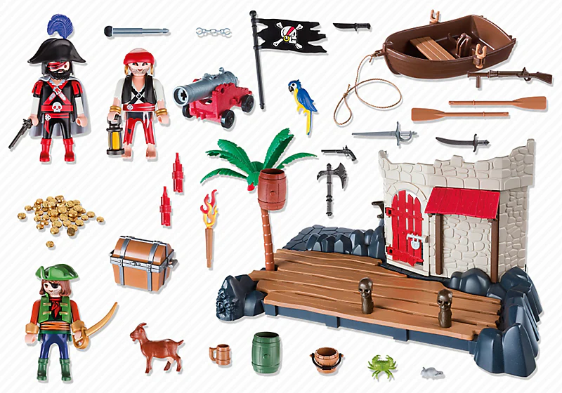 Playmobil Twierdza Piratów 6146 - Image 4