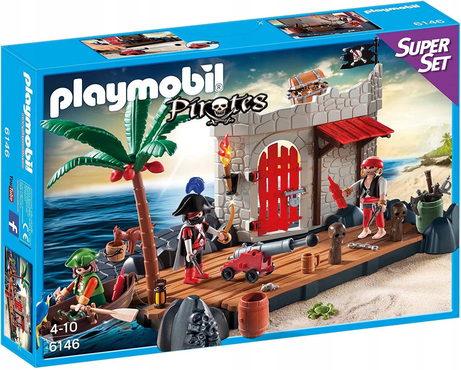 Playmobil Twierdza Piratów 6146 - Image 8