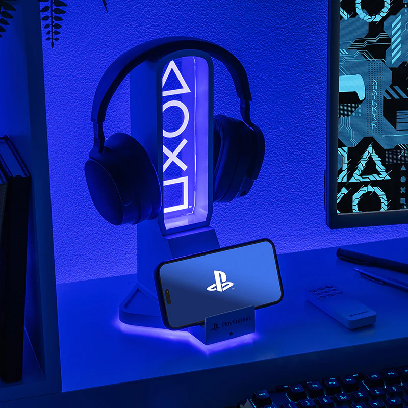 Playstation stojak na słuchawki z podświetleniem RGB plus pilot zdalnego sterowania - Image 12