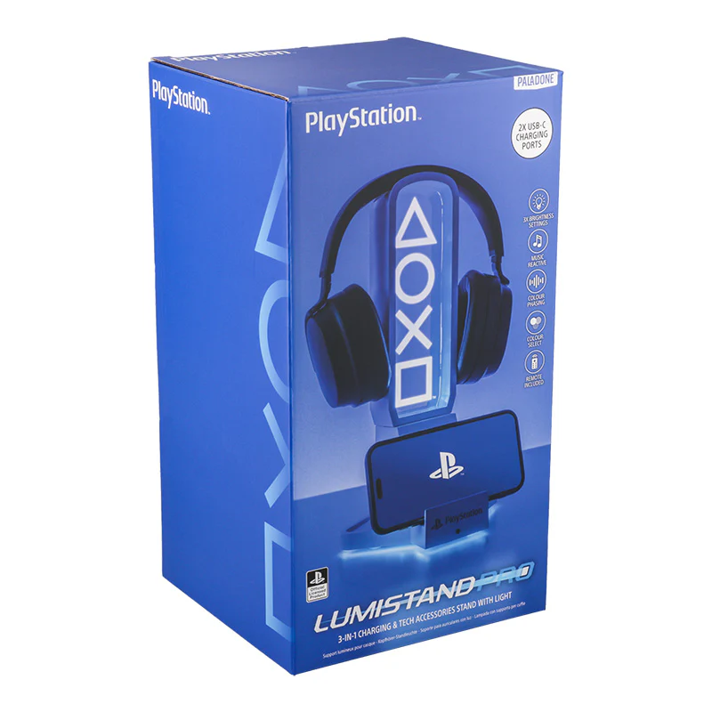Playstation stojak na słuchawki z podświetleniem RGB plus pilot zdalnego sterowania - Image 9