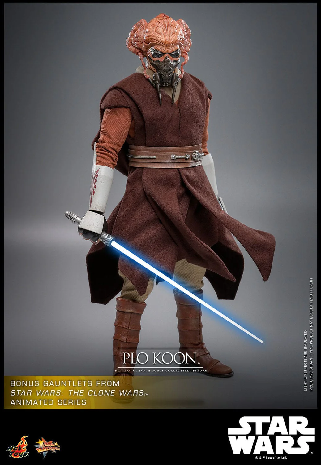 Plo Koon Star Wars Movie Masterpiece 1/6 Figurka 31 cm - Image 12