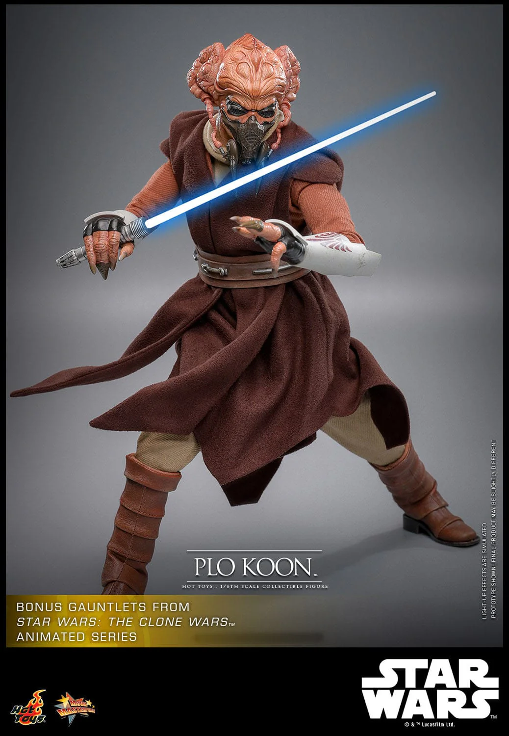 Plo Koon Star Wars Movie Masterpiece 1/6 Figurka 31 cm - Image 4