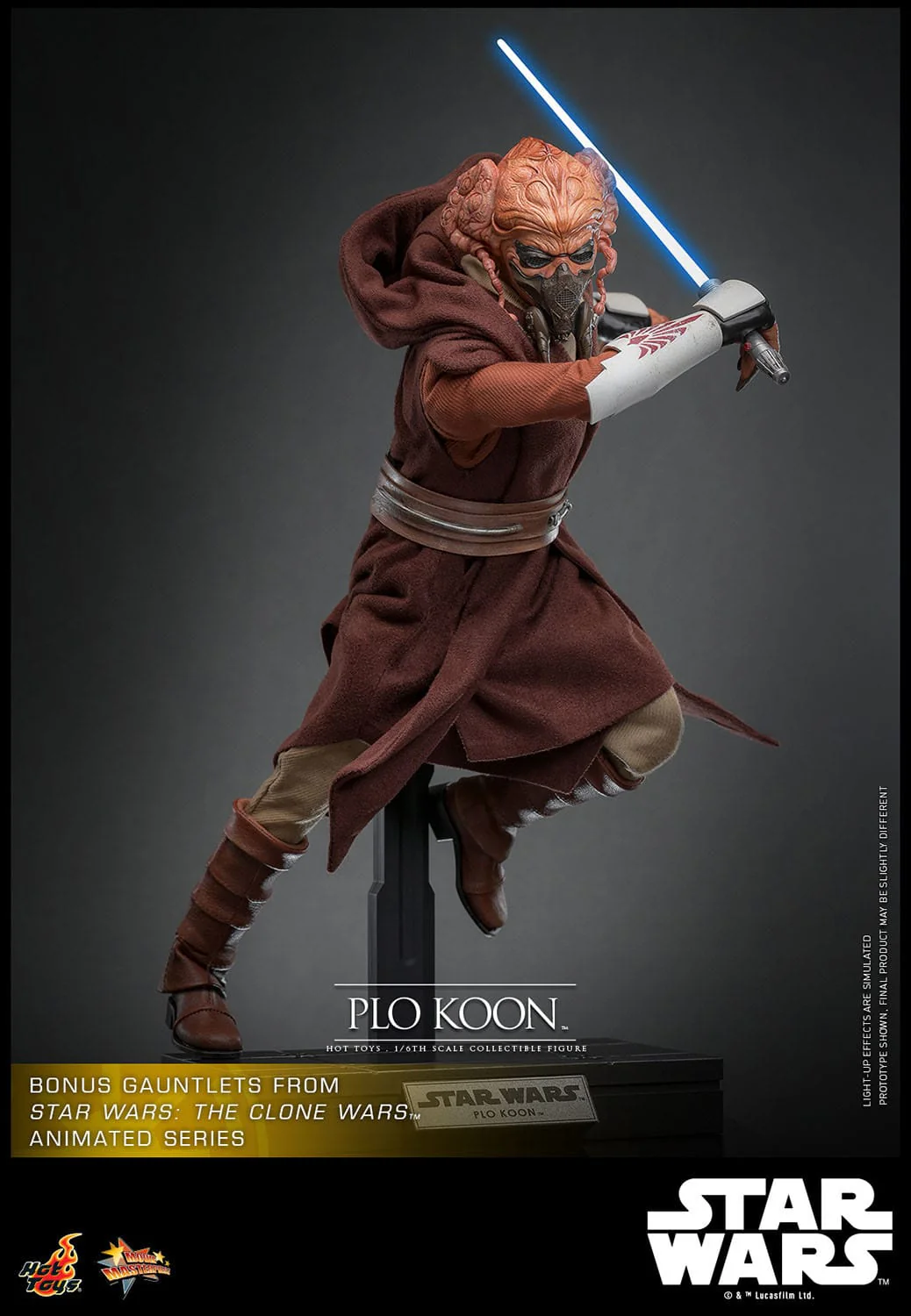 Plo Koon Star Wars Movie Masterpiece 1/6 Figurka 31 cm - Image 9
