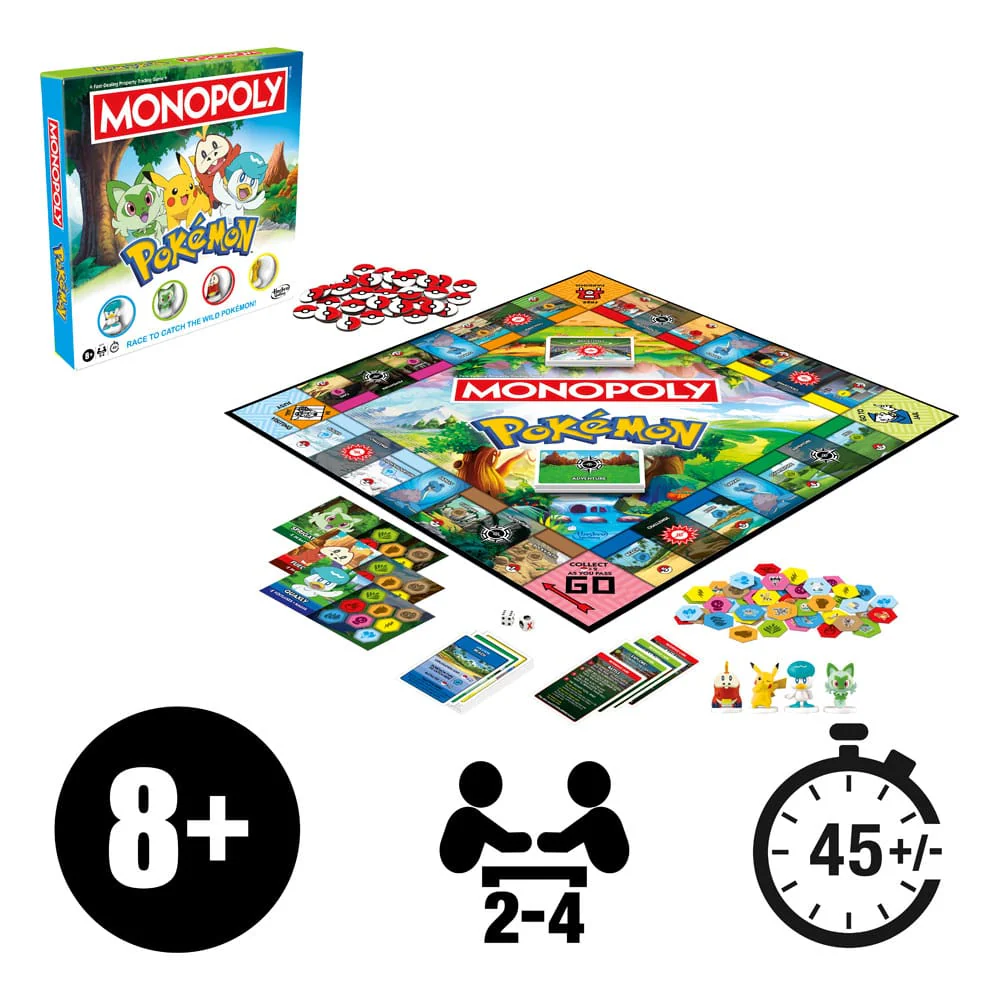 Pokémon Monopoly Board Game English Version - Image 3