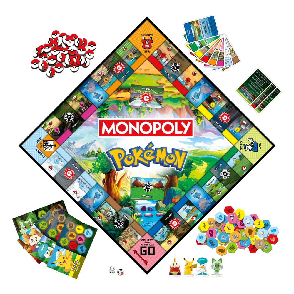 Pokémon Monopoly Board Game English Version - Image 8